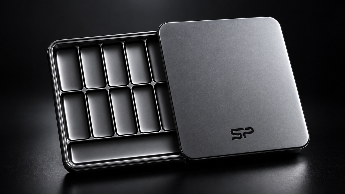 SNUPAK sliding storage case